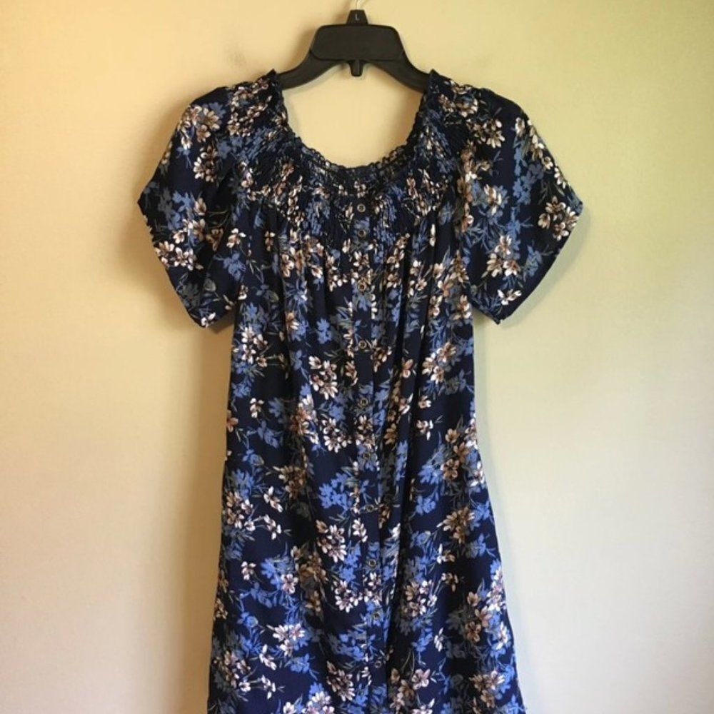 Staccato medium navy floral dress